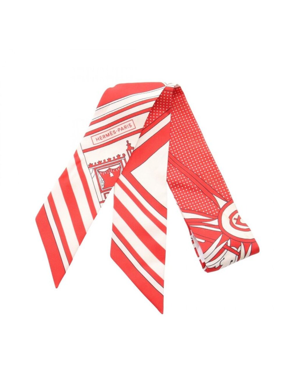 Hermes Scarf Twilly Washington's Carriage Silk